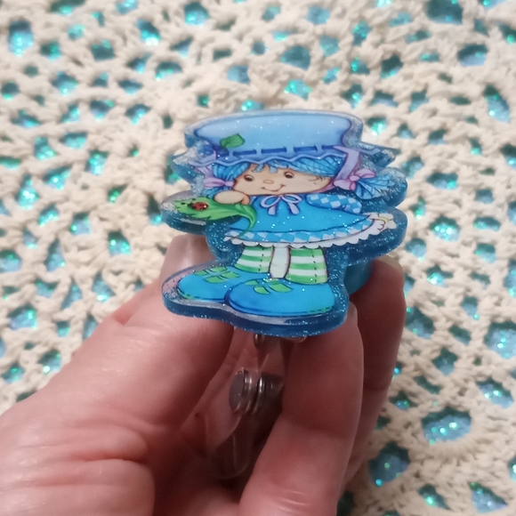 Blueberry muffin badge reel - Picture 9 of 9